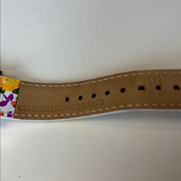 Betsey Johnson Yellow Floral Watch - Picture 5 of 5